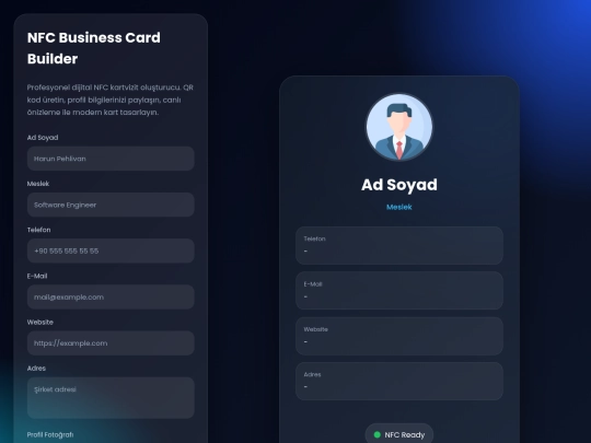 nfcdigitalbusinesscardpro screenshot