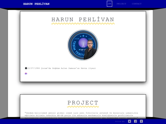 personalportfoliowebpage screenshot