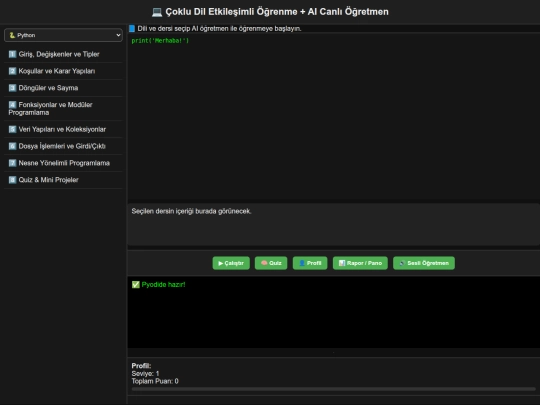 programing screenshot
