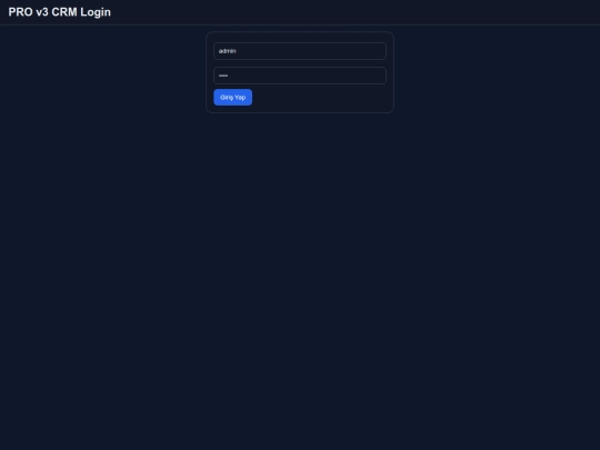 prov3crmrandevusistemi screenshot