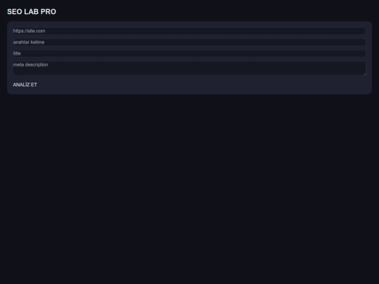 seolabpro screenshot