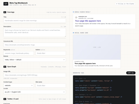 seometataggenerators screenshot
