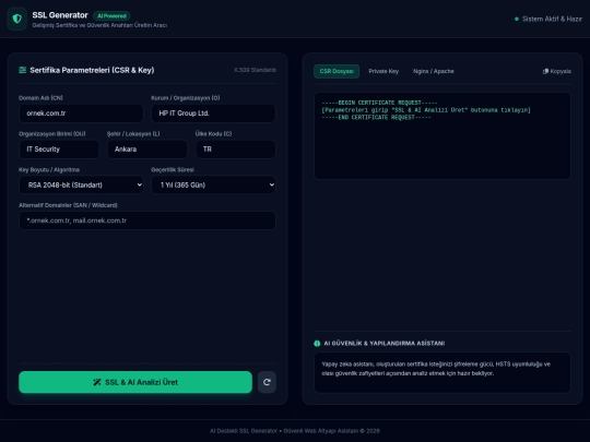 sslgenerator screenshot