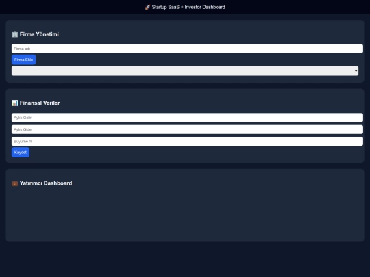 startupaaasplatform screenshot