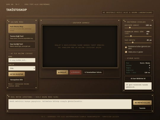 takistoskop screenshot