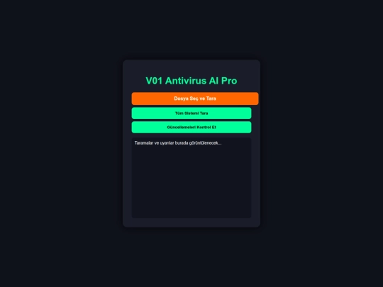 v01antivirusaipro screenshot