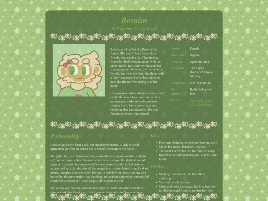 pages/characters/rosalin screenshot