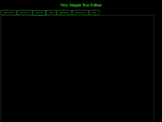 test screenshot