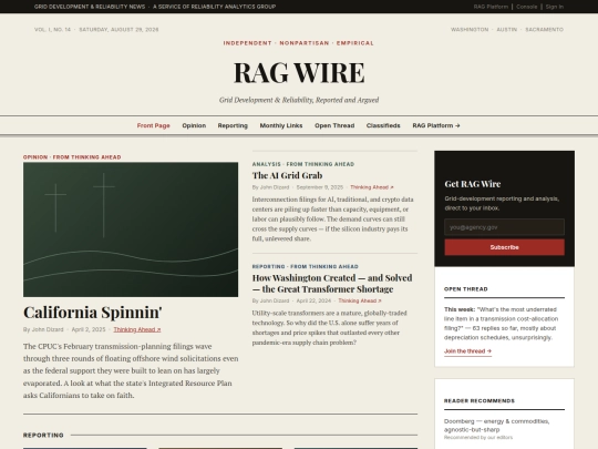 rag-news screenshot