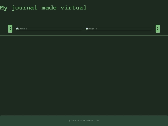 journal screenshot