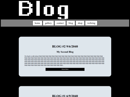 blog screenshot