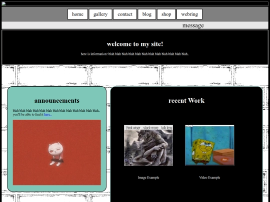 templateindex screenshot