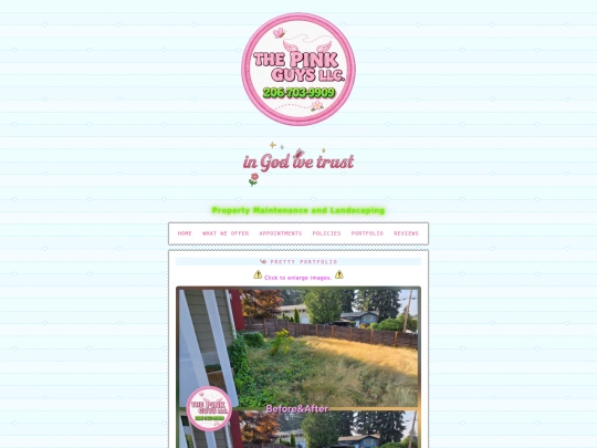 Portfolio screenshot