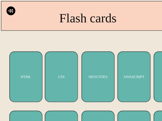flash cards/FlashCard screenshot