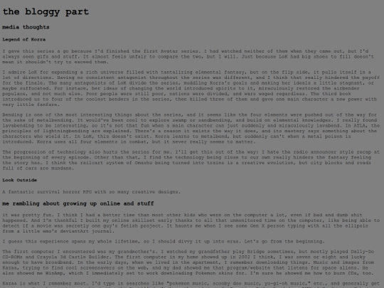 blog screenshot