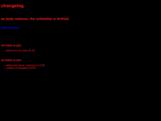 changelog screenshot