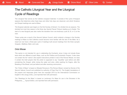 liturgy-guide screenshot
