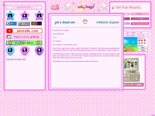 aboutme screenshot