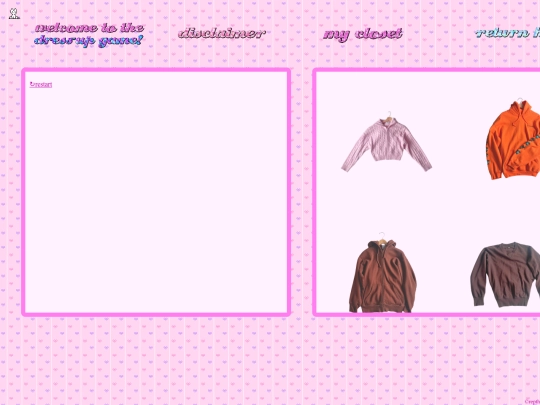 dress-up screenshot