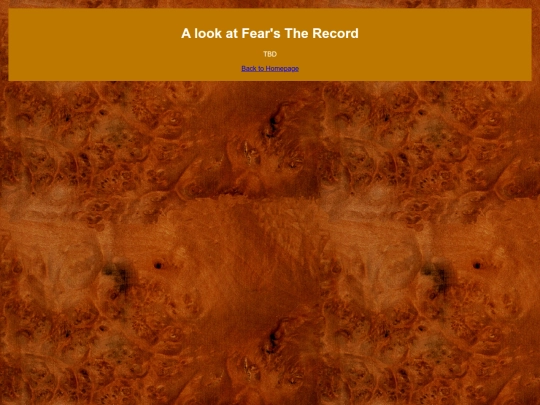 fear screenshot