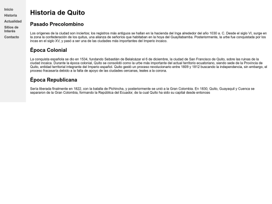 historia screenshot