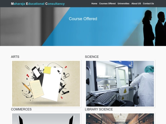 Courses screenshot