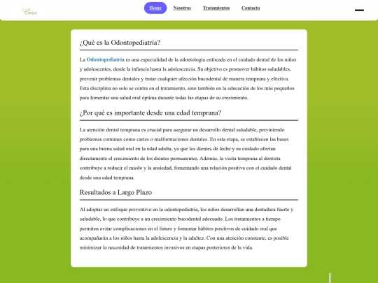 complemets/Odontopedriatria screenshot