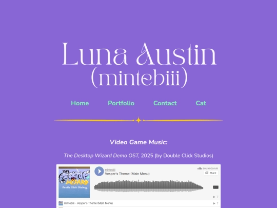 portfolio screenshot