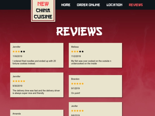 reviews screenshot