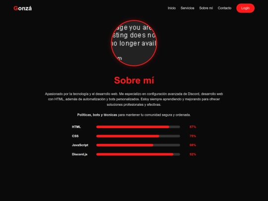 sobre screenshot