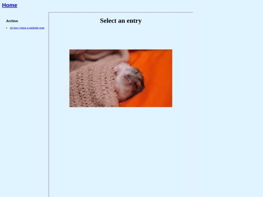 blog screenshot