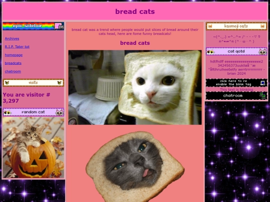 breadcat screenshot