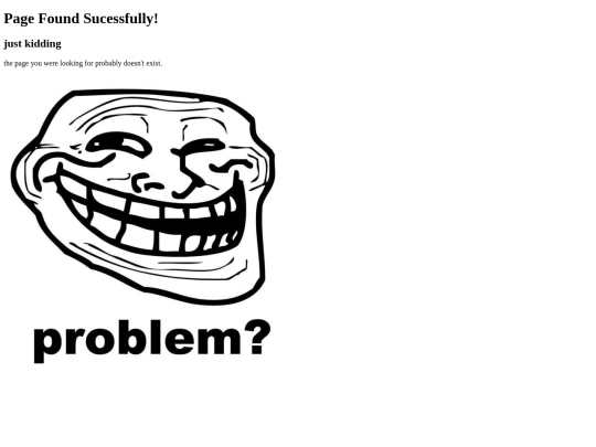 not_found screenshot