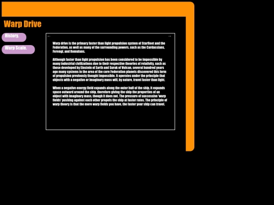 warpdrive screenshot