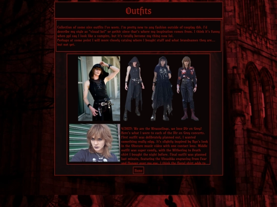 Outfits screenshot