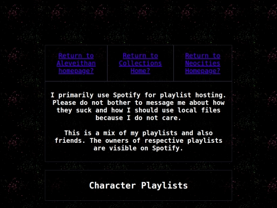 pages/playlists screenshot