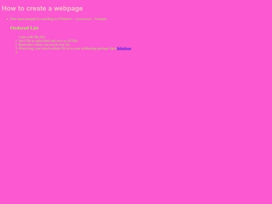 instructions screenshot