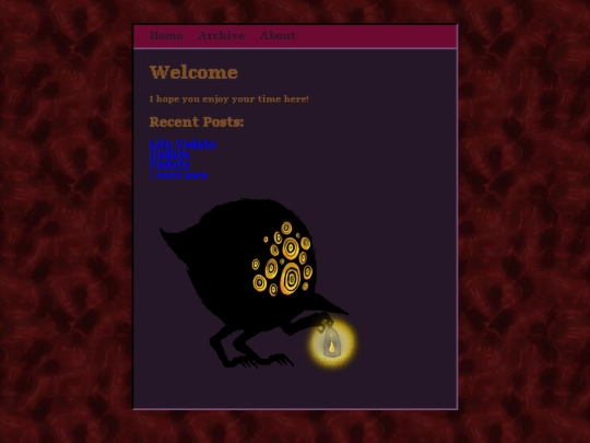 blog screenshot