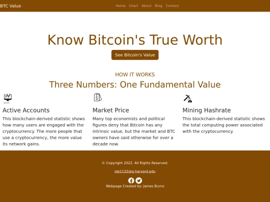 btcvalue screenshot