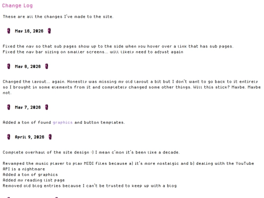 blog screenshot
