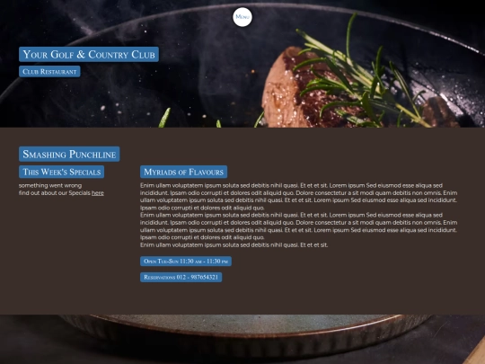 club_restaurant screenshot