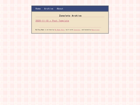 archive screenshot