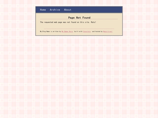 not_found screenshot