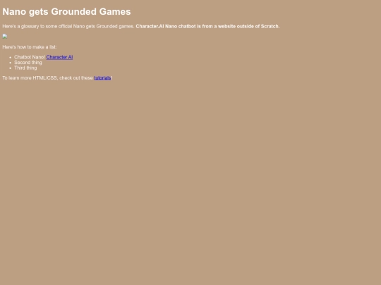 minigames screenshot