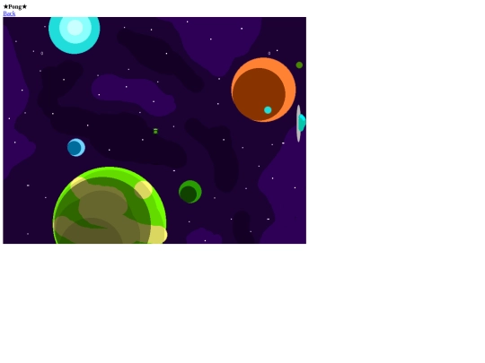 pong screenshot