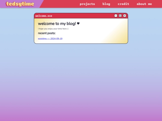 blog screenshot