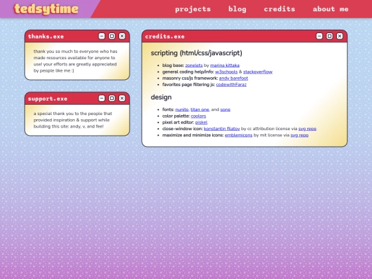 credits screenshot