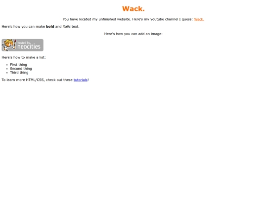index screenshot