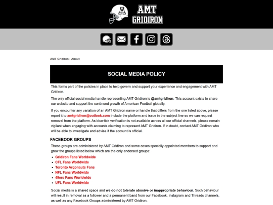 about/socialmedia-policy screenshot