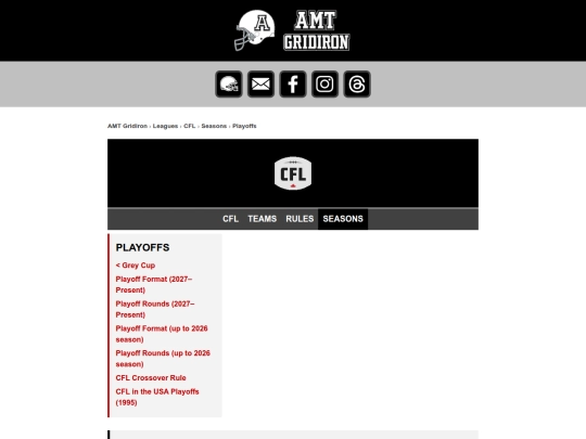 cfl/cflplayoffs screenshot